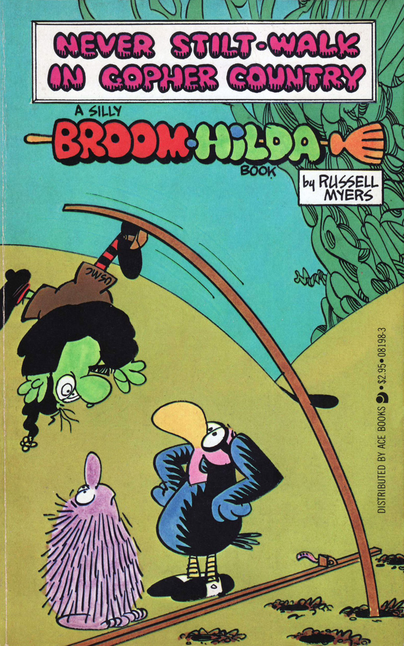 Growing Old Gracelessly With BroomHilda Who's Out There?