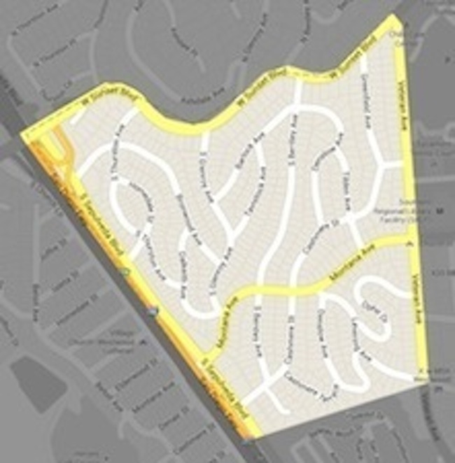 Map Westwood Hills Property Owners Association