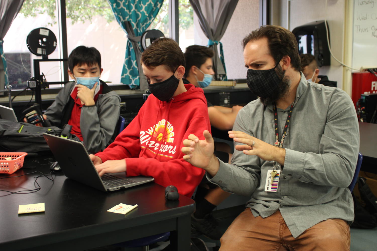 Makerspace Students Make Connections Between Science Art And