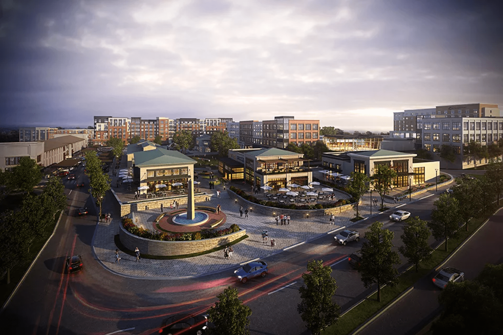 [Renderings] Forsyth's Halcyon MixedUse Announces 'Market Hall