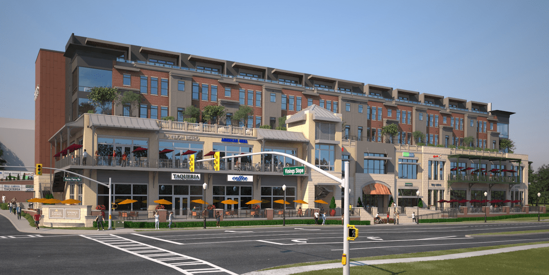 [Renderings] Shops at Vinings Ridge, a 300,000SquareFoot MixedUse