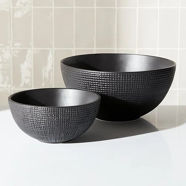 Matte Black Mixing Bowls bmpmeta