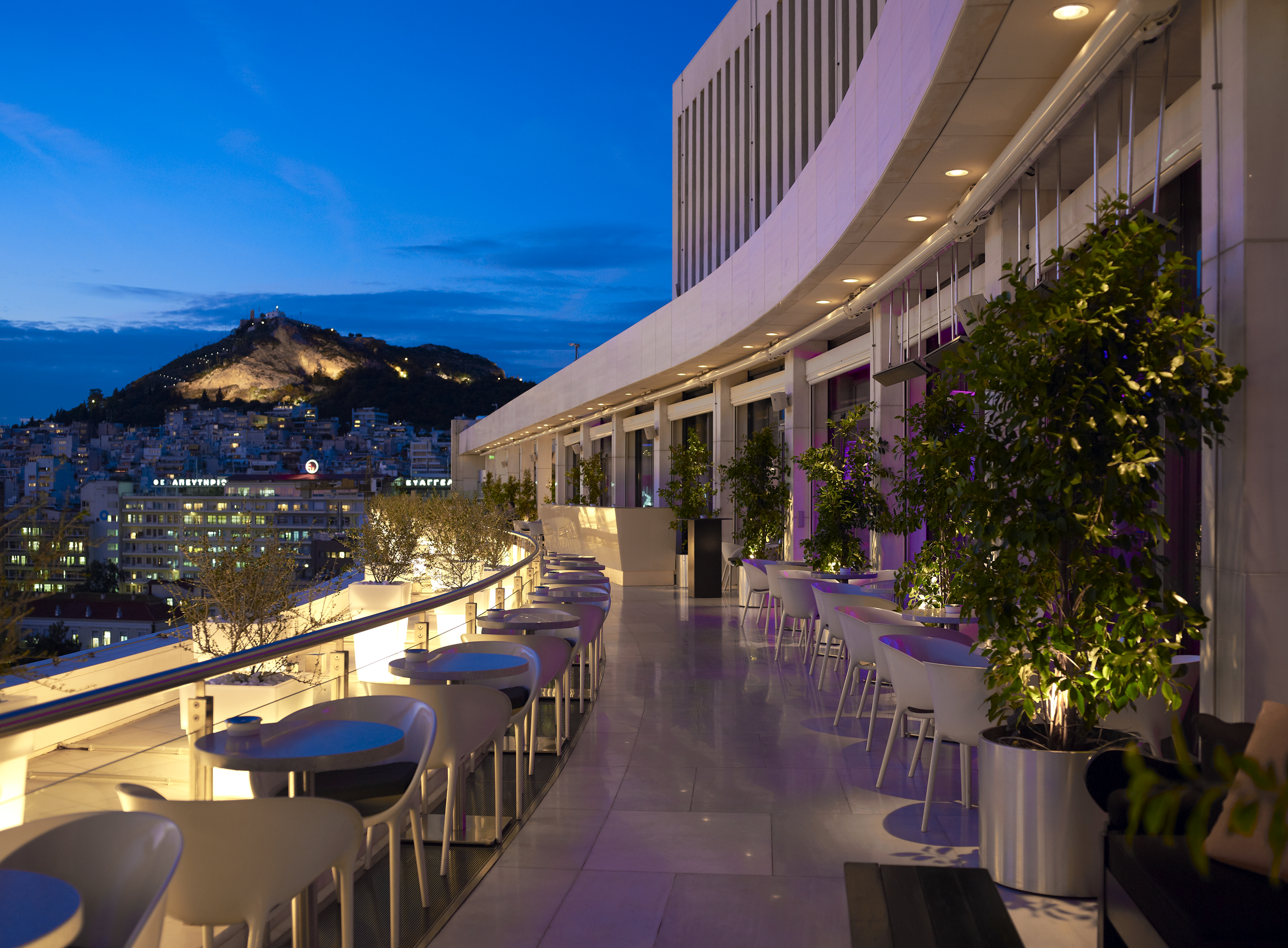 Where to Go Bars in Athens, Greece Galaxy Bar, Hilton