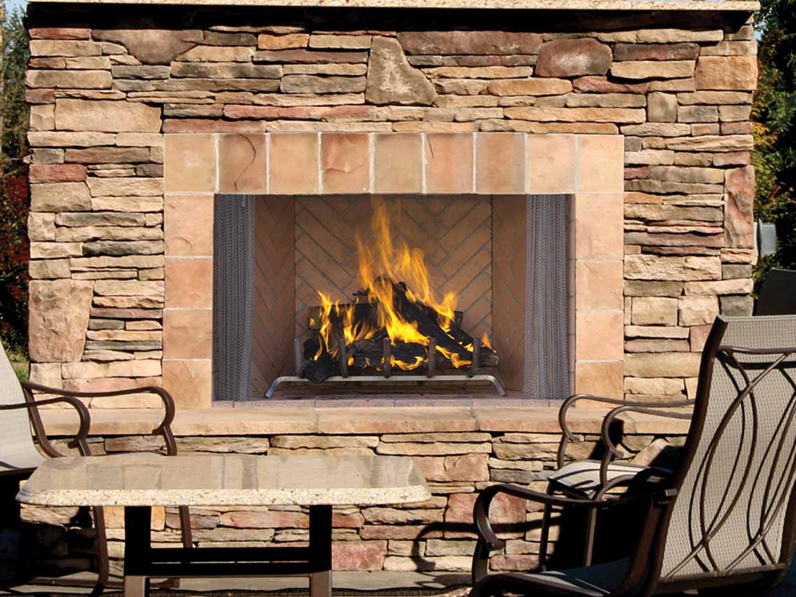 Astria Oracle 50 Outdoor WoodBurning Fireplace