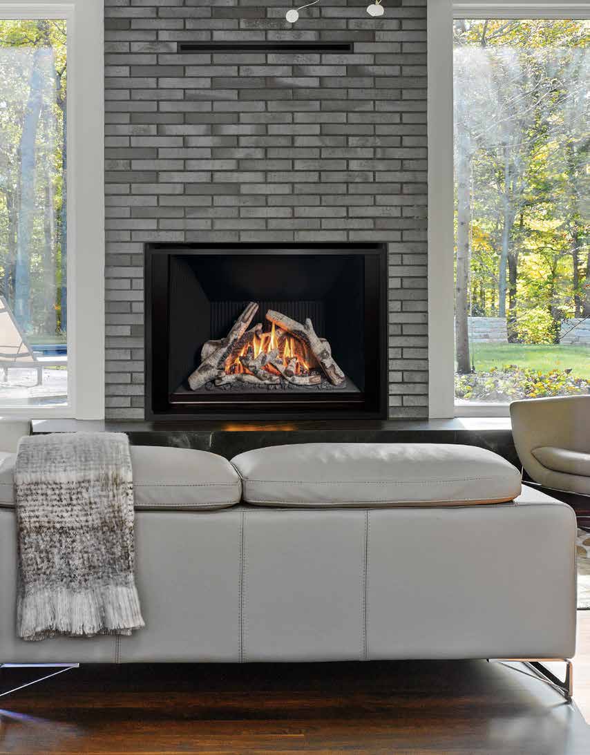 Valor 1400 H6 Gas Fireplace Rettinger Fireplace Systems Inc.