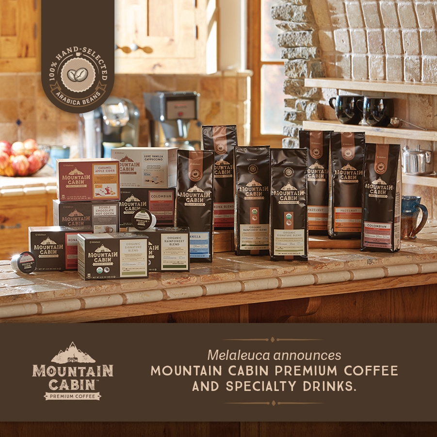 Melaleuca Introduces New Mountain Cabin™ Gourmet Coffee Melaleuca