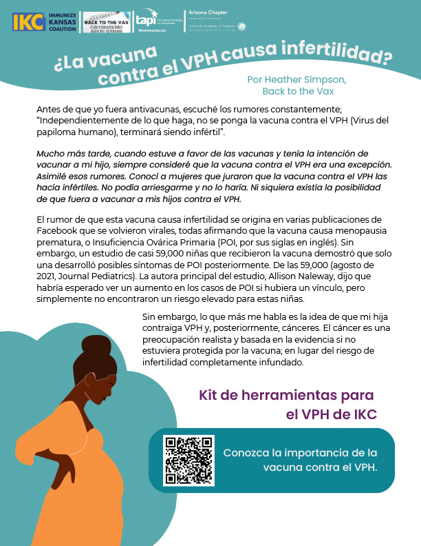 Vaccine Fears Overturned by Facts Does the HPV Vaccine Cause