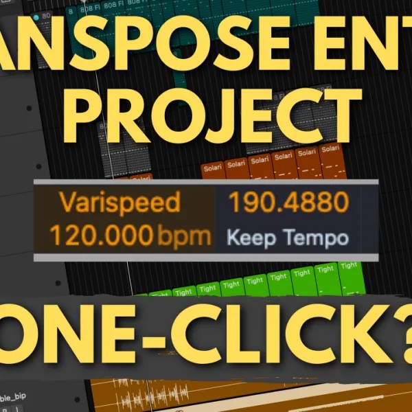 Flex Pitch Archives • Why Logic Pro Rules