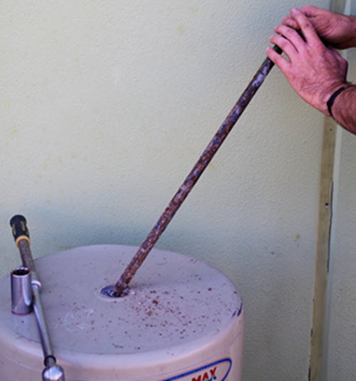 Hot Water Tank Sacrificial Anode Replacement Whywait Plumbing