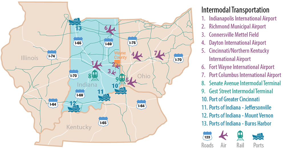 Port Access • Economic Development Corporation of Wayne County