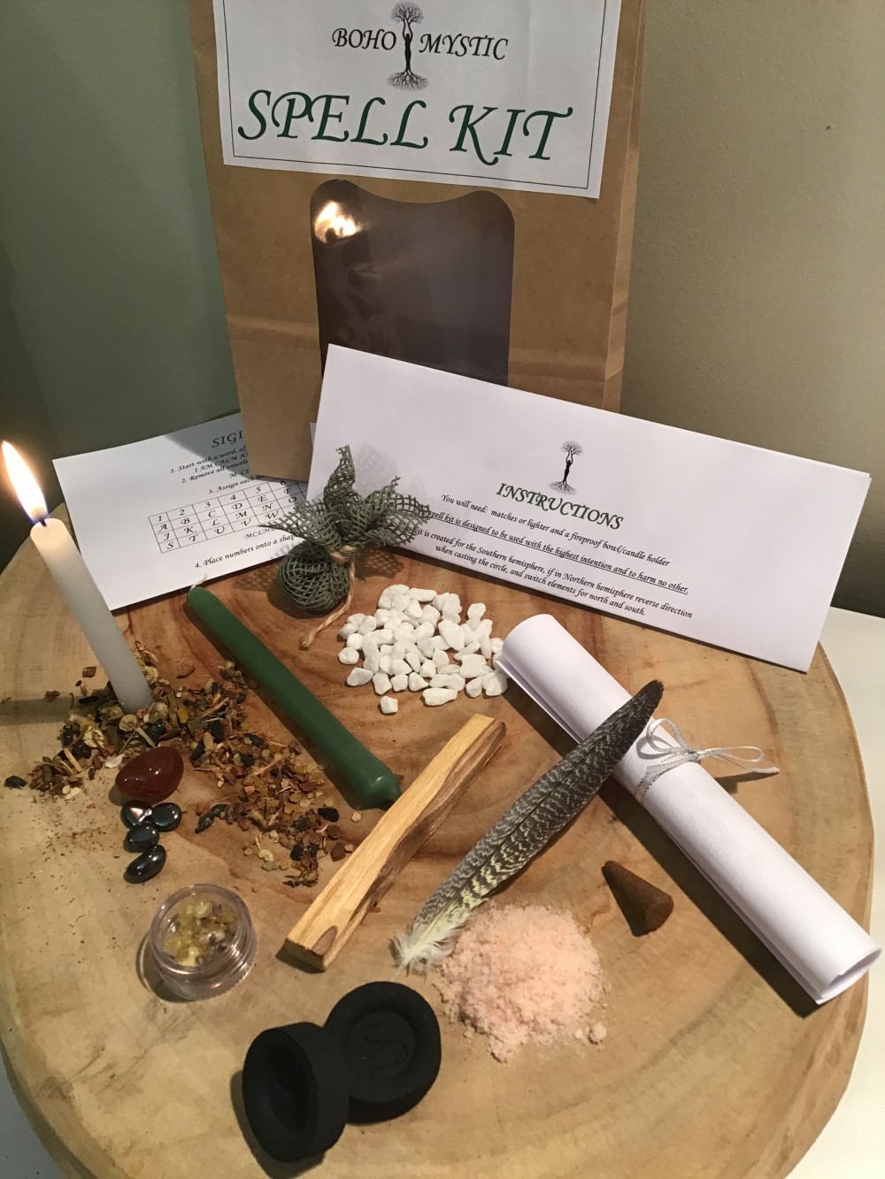 Ritual Spell Kit Protection Wicca Warehouse