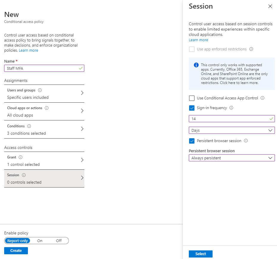 MFA deployment using Conditional Access Policies in Azure AD WICHER.CO.UK