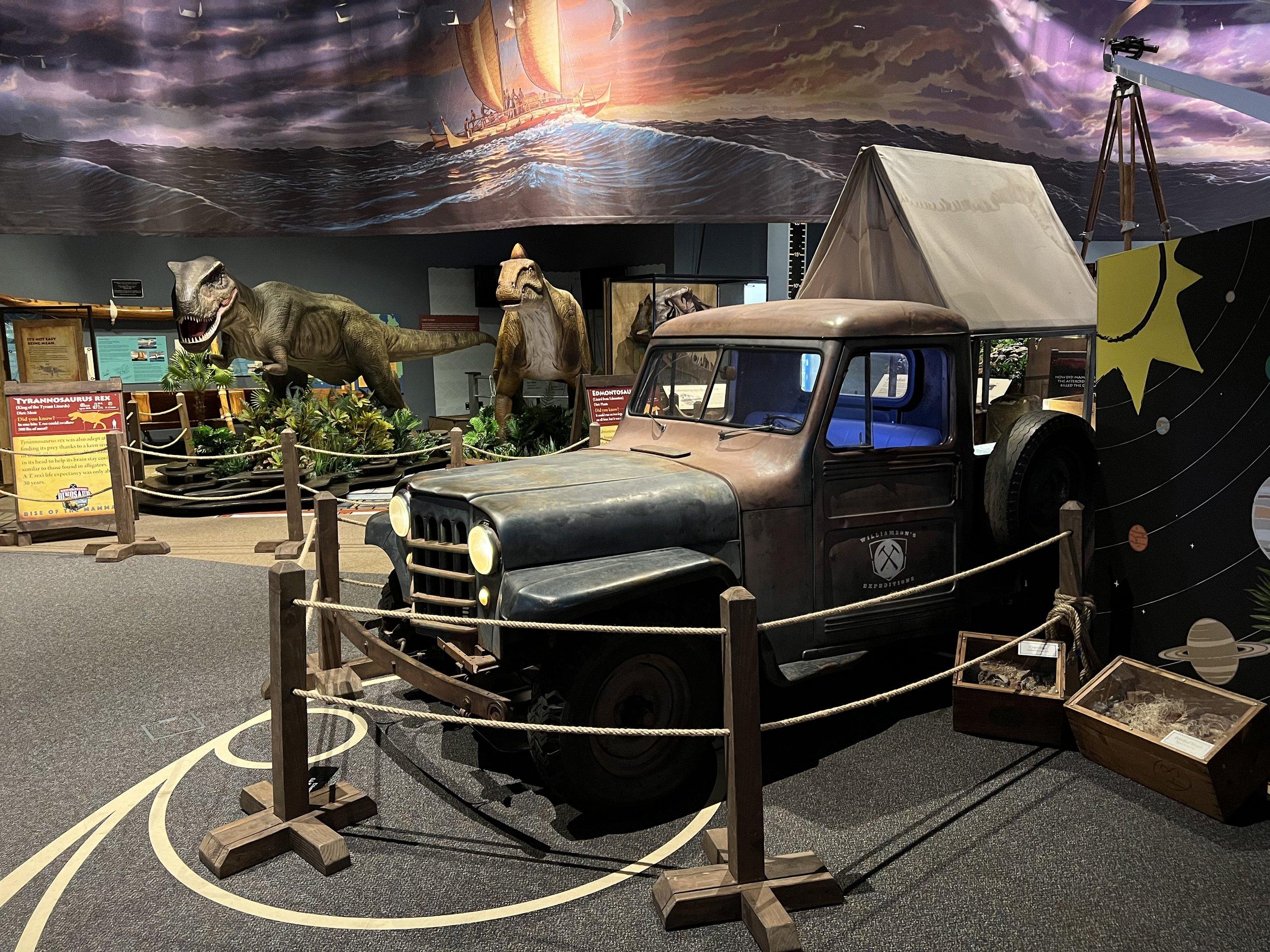 Expedition Dinosaur Opens Friday January 20th at Exploration Place