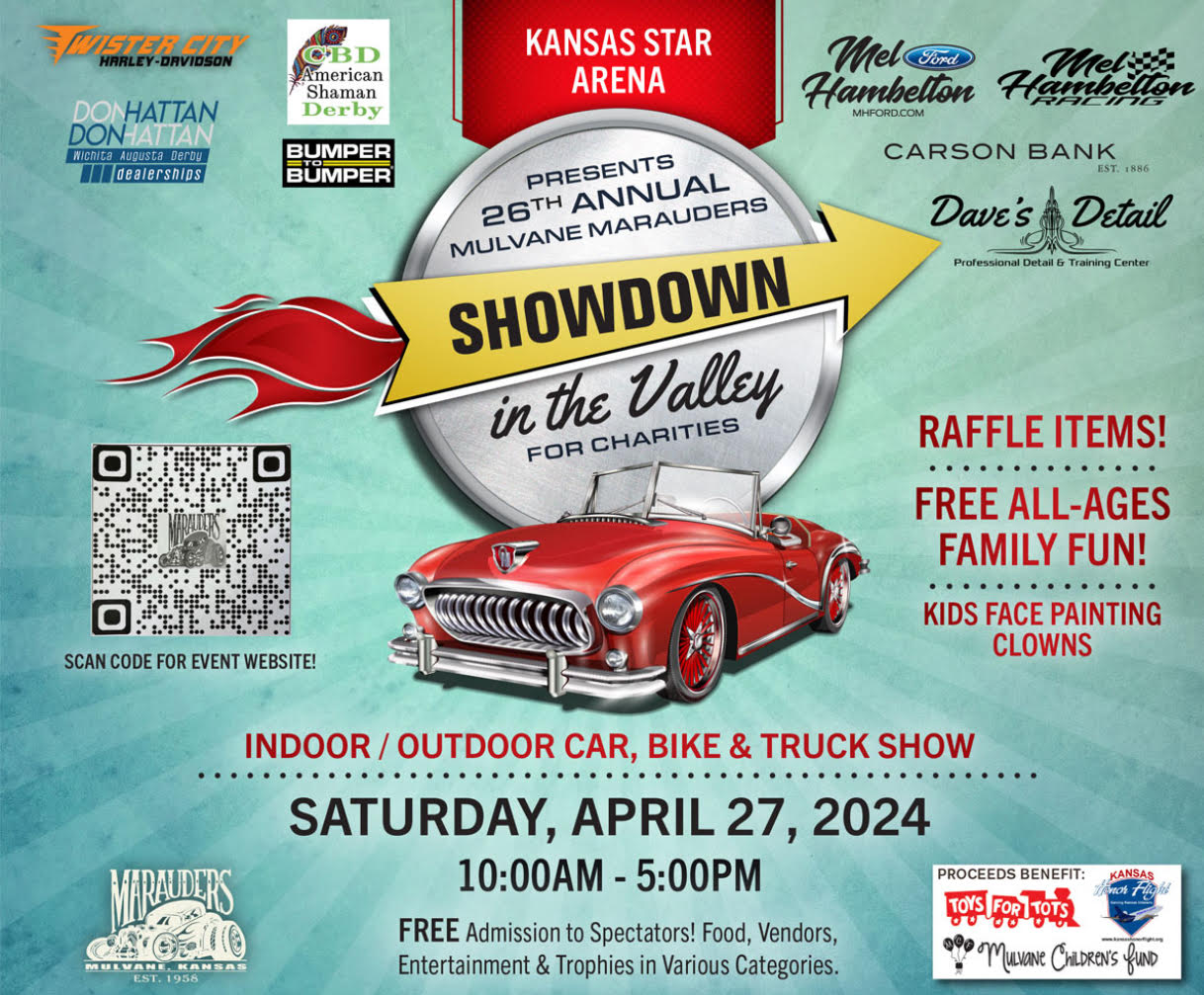 Showdown in the Valley Car Show Mulvane Mauraders