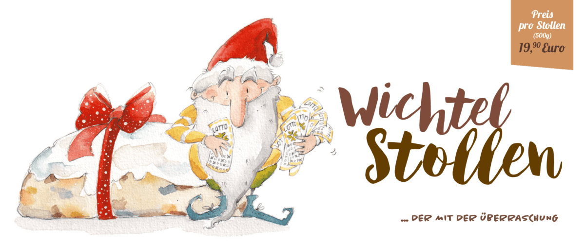 WICHTELSTOLLEN Der mit der Überraschung Erfurter Wichtelstollen