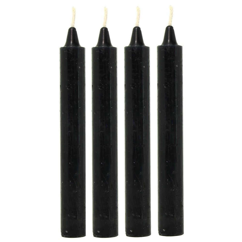 Make Me Melt Drip Black Candles 4pk BEST PRICES! Naughty But Nice