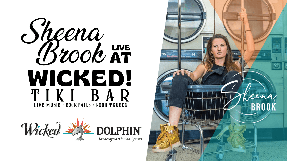 Sheena Brook LIVE at the Wicked Tiki Wicked Dolphin Rum