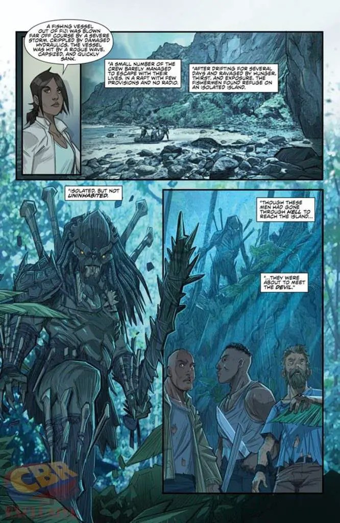 Comic Review Predator Hunters Issue 2 Brings More Predator Magic