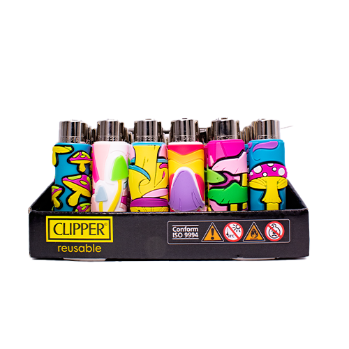 Clipper Lighter Large Pop Covers Assorted Wicked Imports (Pty) Ltd
