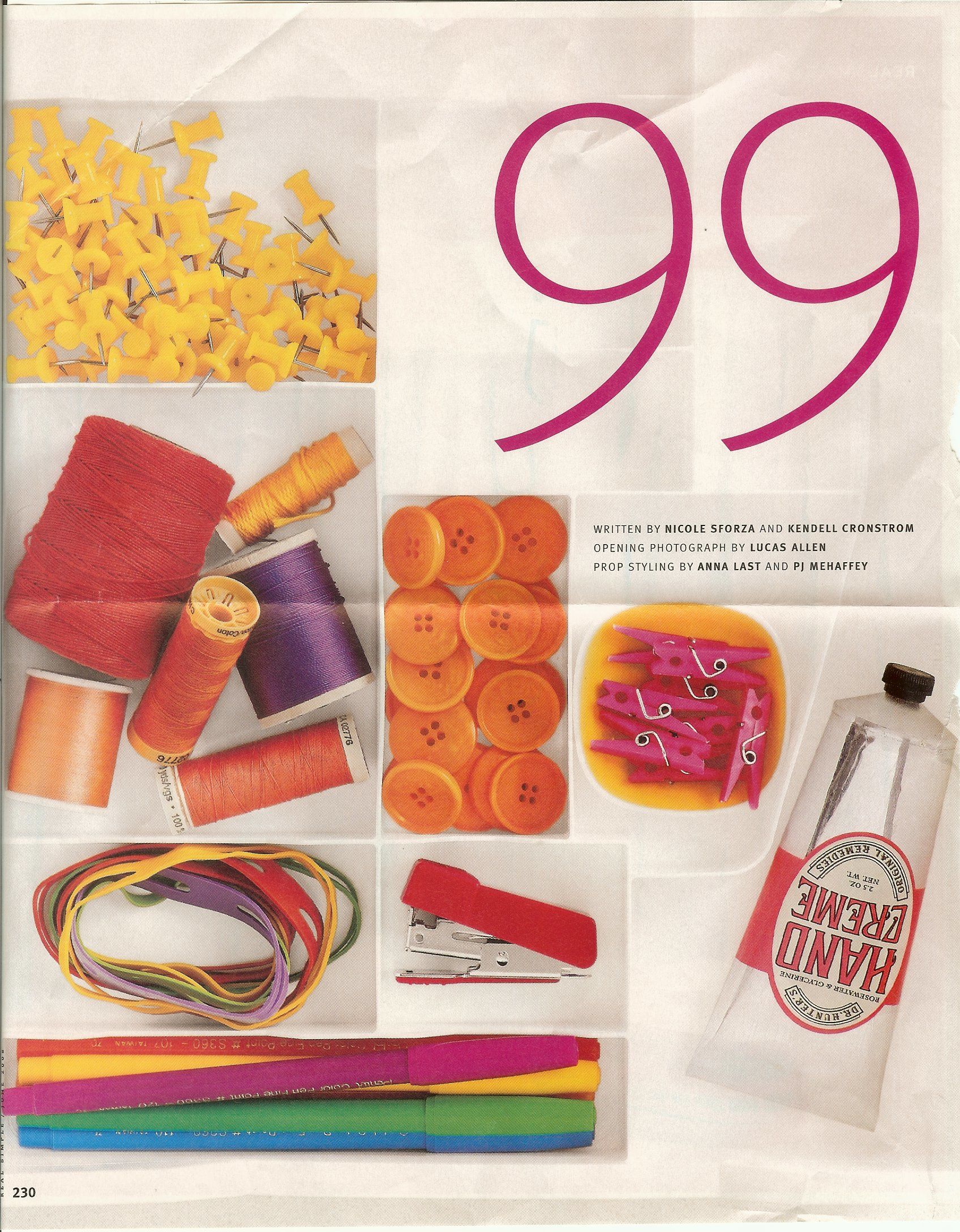 Keeper Article 99 LowCost Organizing Ideas from Real Simple March