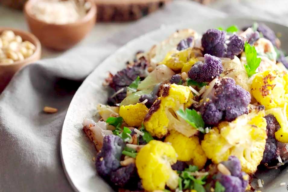 Perfect roasted cauliflower side dish Crispy edges