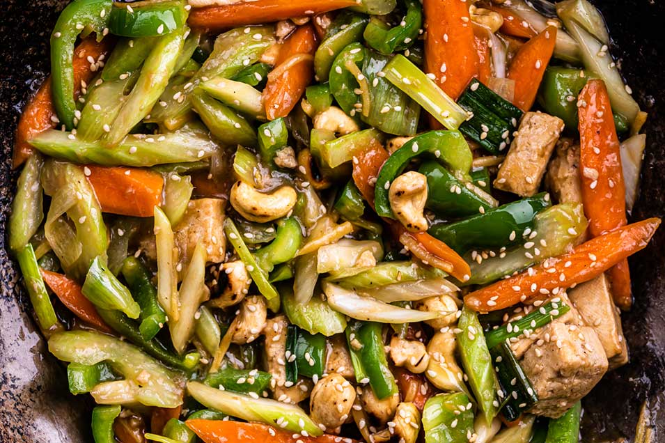 Cashew Tofu Stir Fry Recipe Wicked Kitchen PlantBased Recipe