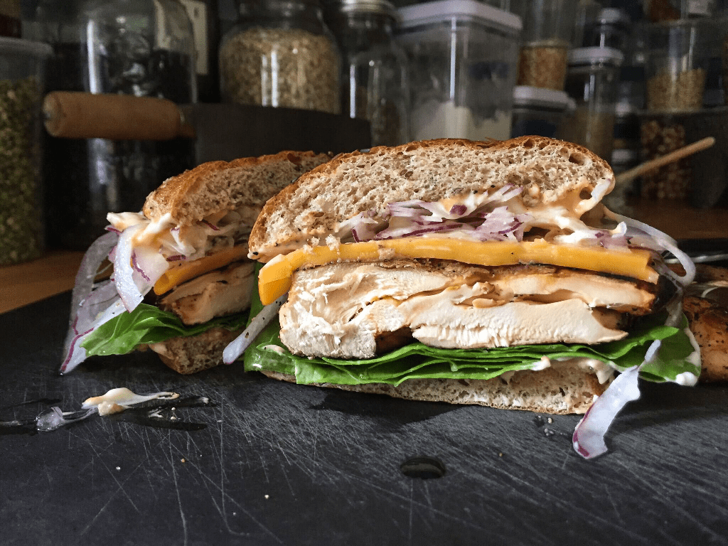 Grilled Chicken Of The Woods Sandwich Wicked Kitchen