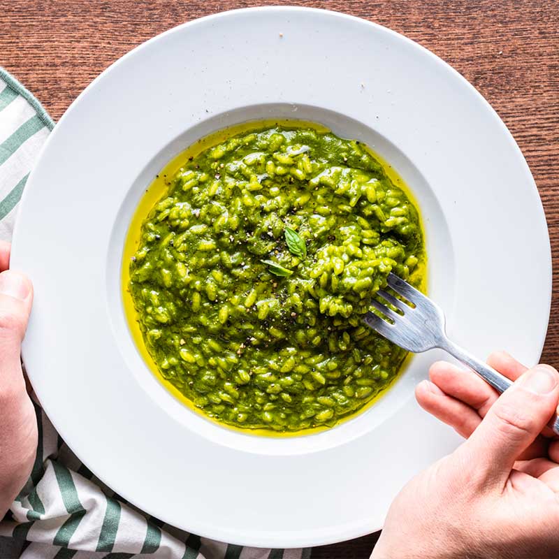 Cavolo Nero Risotto Recipe With Big Flavours and Deep Colours