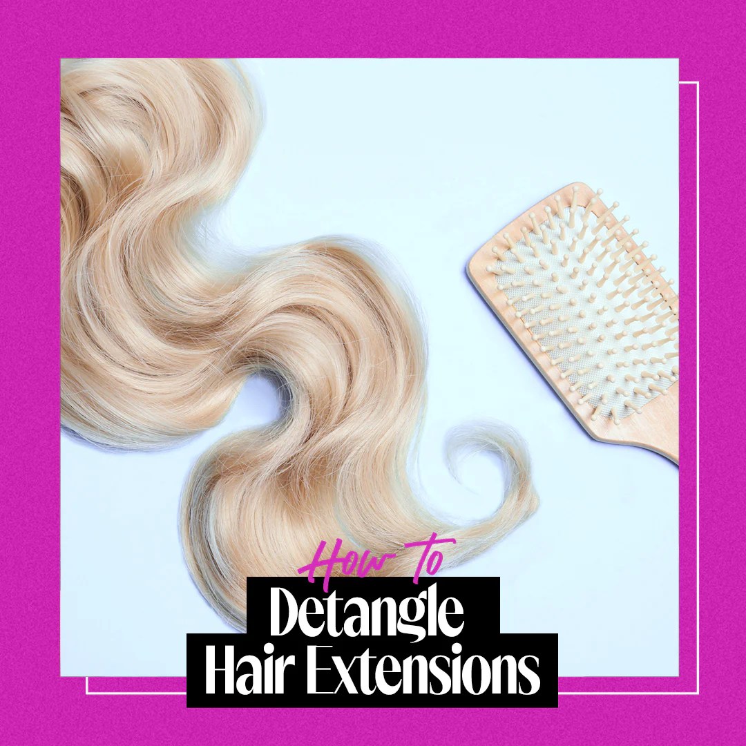 How To Detangle Hair Extensions Wicked Roots Hair™