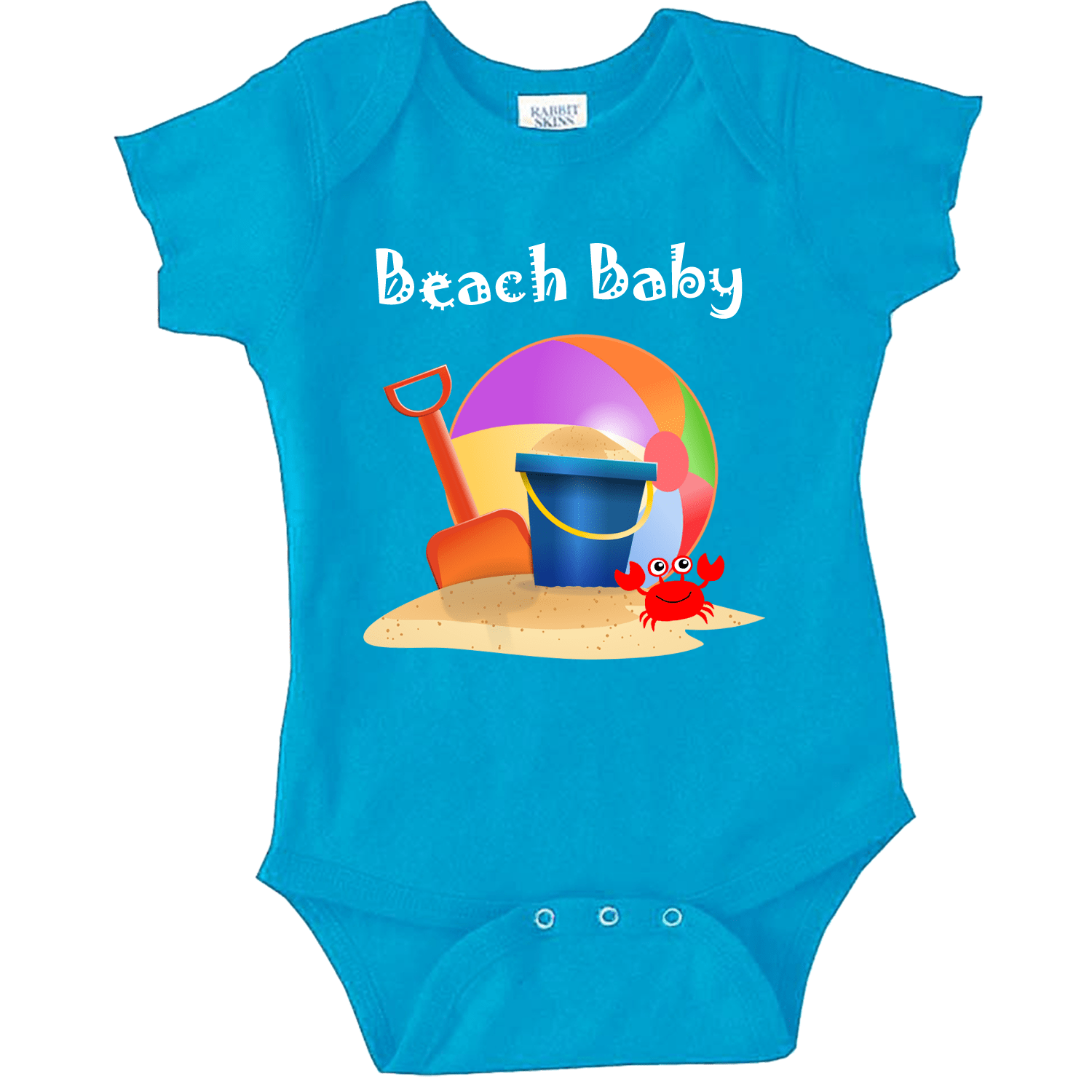 “Beach Baby” Onesie Wicked Xtreme Graphics