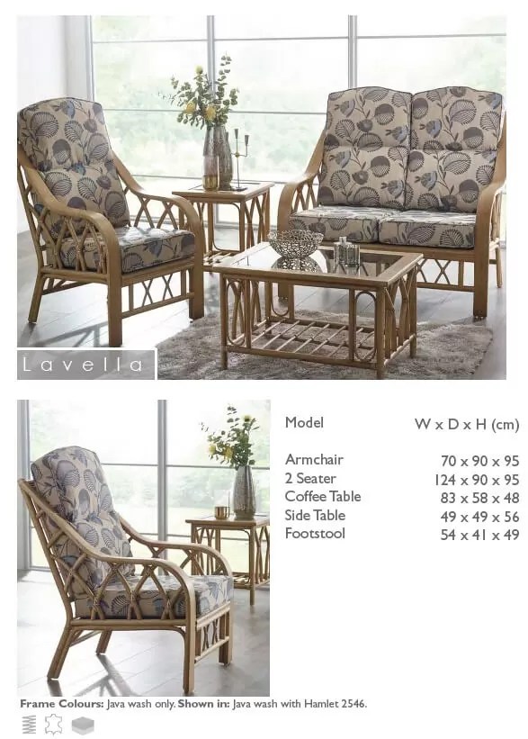 Lavella. Cane furniture Wicker World