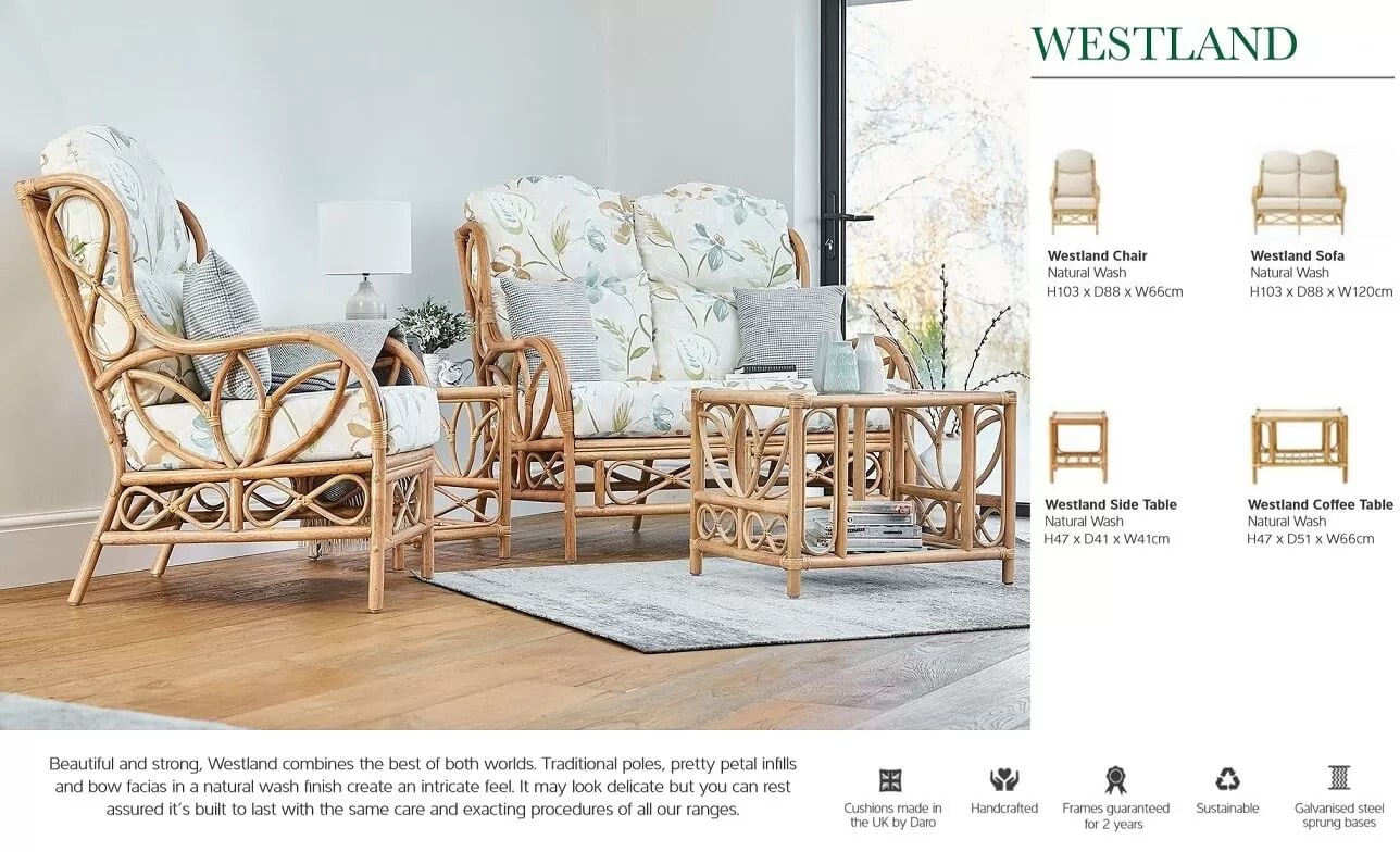 WESTLAND Cane furniture Wicker World
