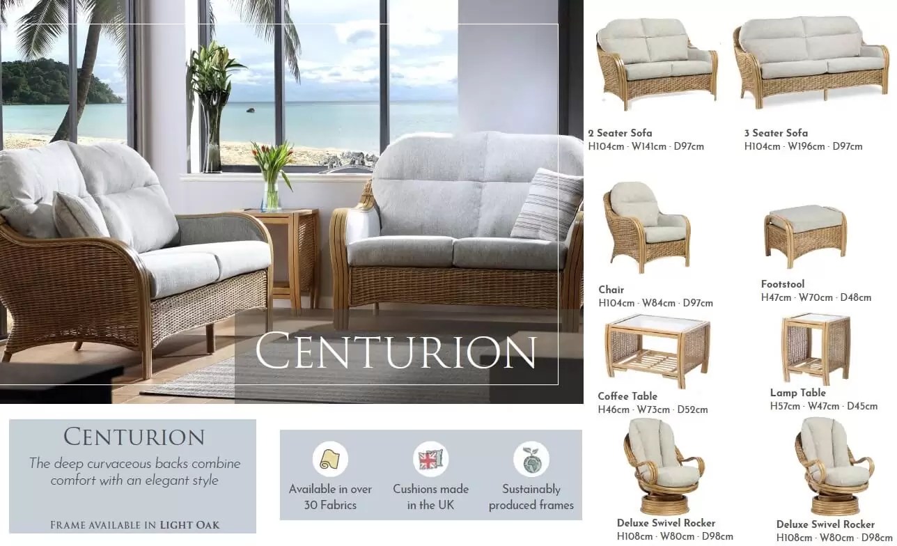 Centurion Suite.. Cane furniture Wicker World