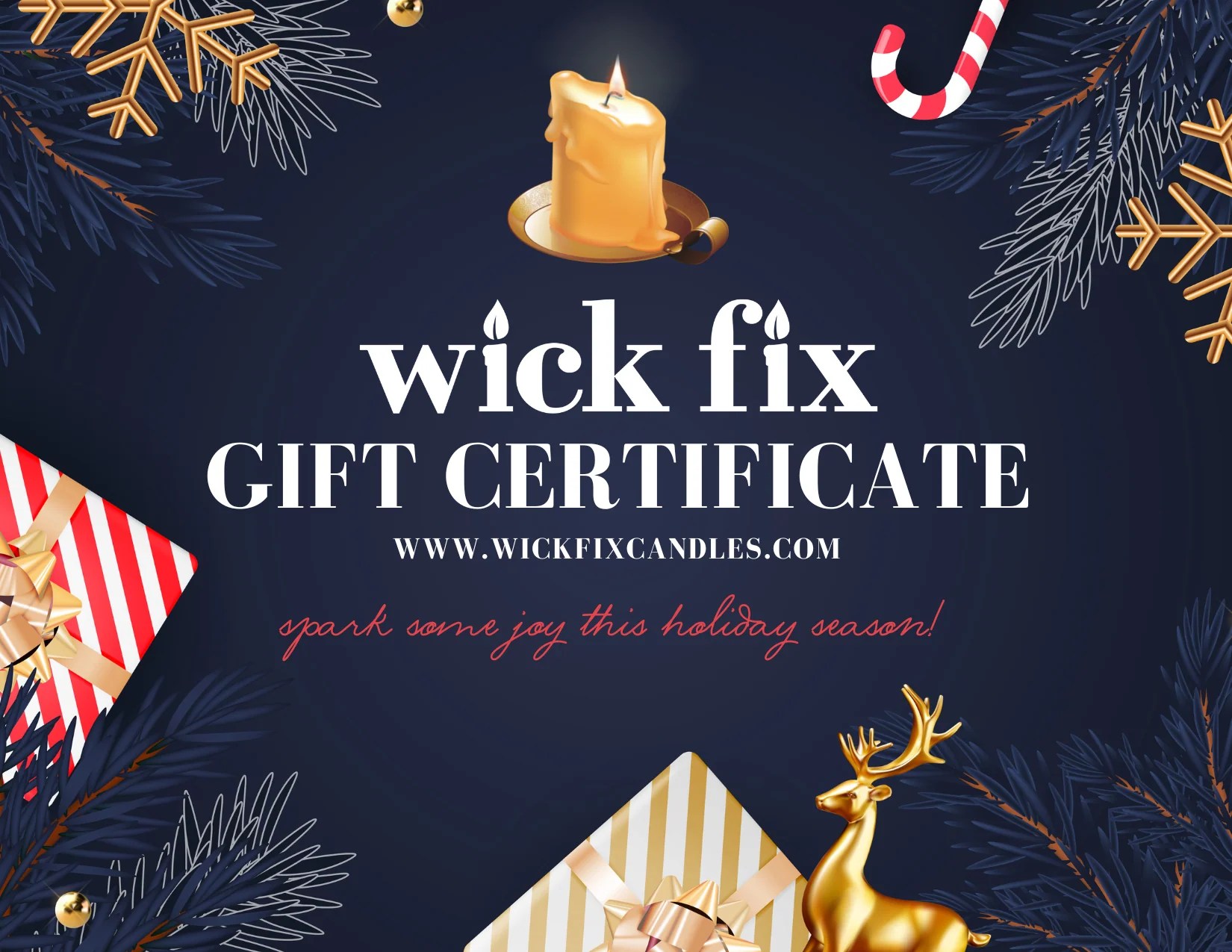 Send the Gift of Wick Fix Wick Fix Candles