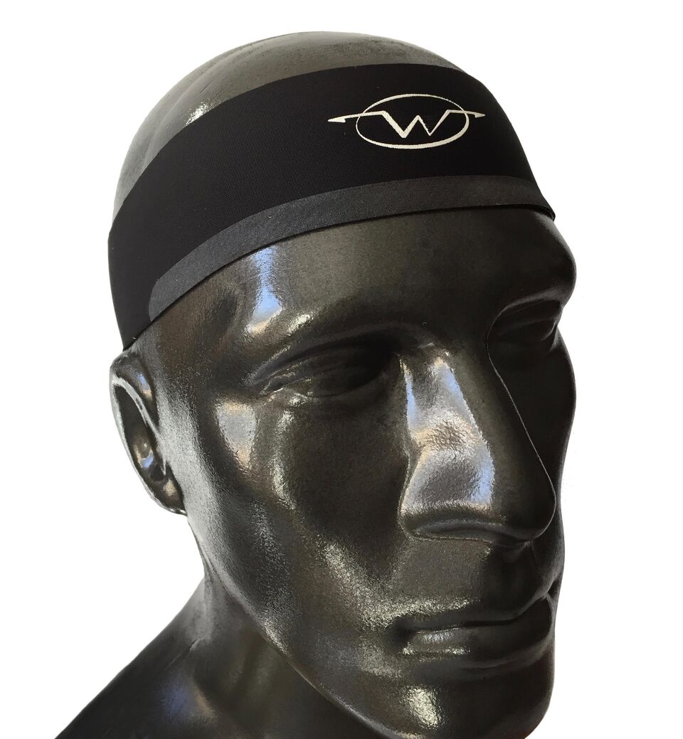 Black Performance Headband Wickflow