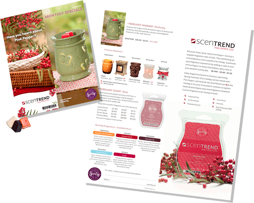 Scentsy ScenTrend Pink Pepper Buy Scentsy Online