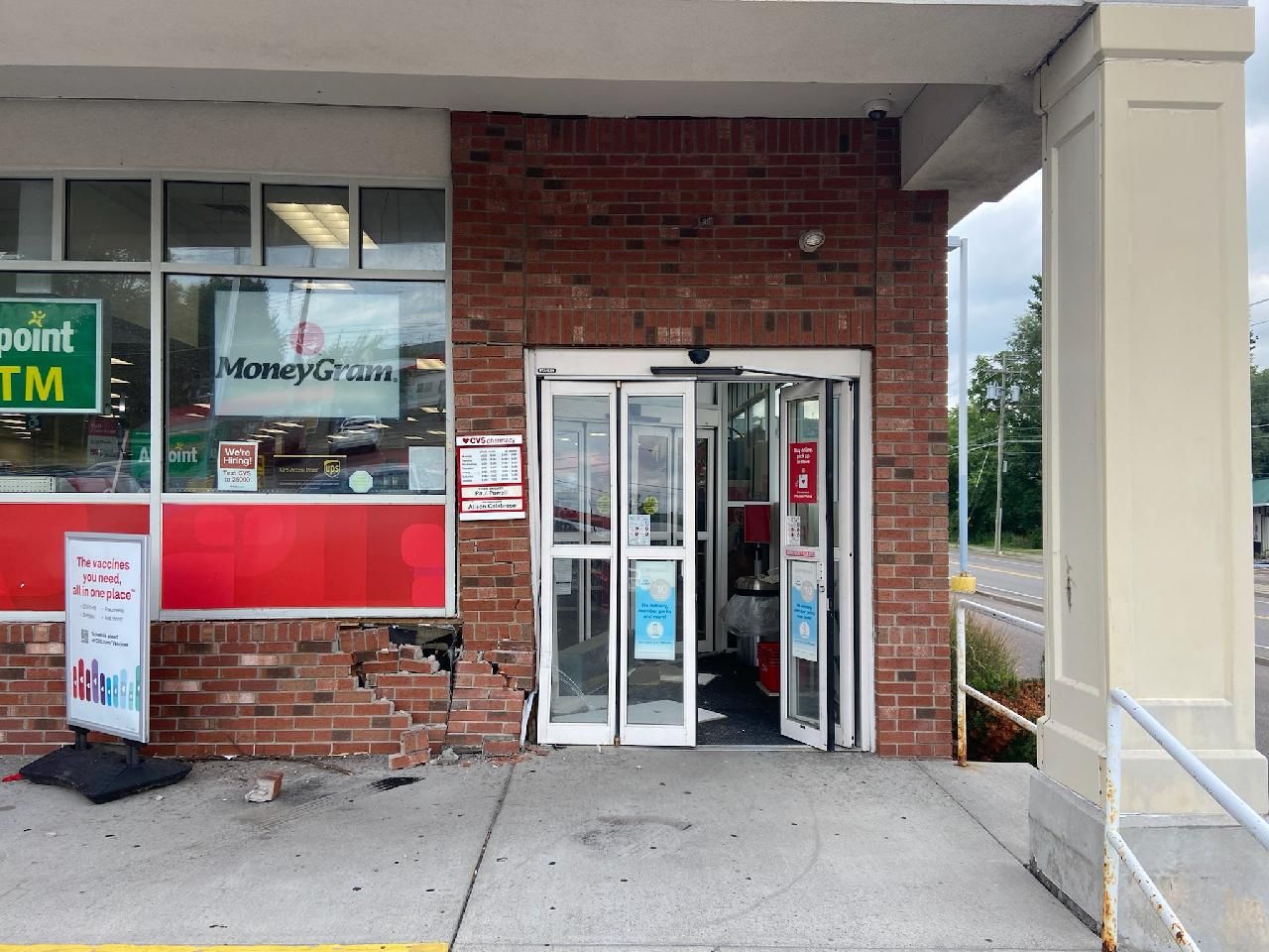 Car Strikes Building in Johnson City WICZ