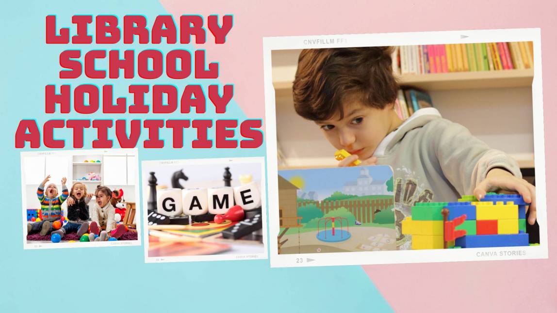 Library School Holiday Activities Wide Bay Kids
