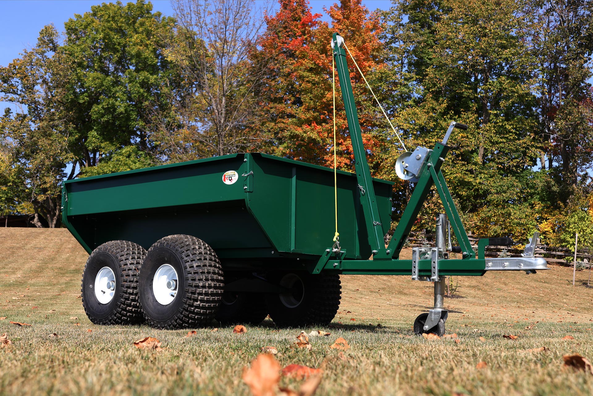 Widemans Inc Muts Maximum ATV Dump Trailer