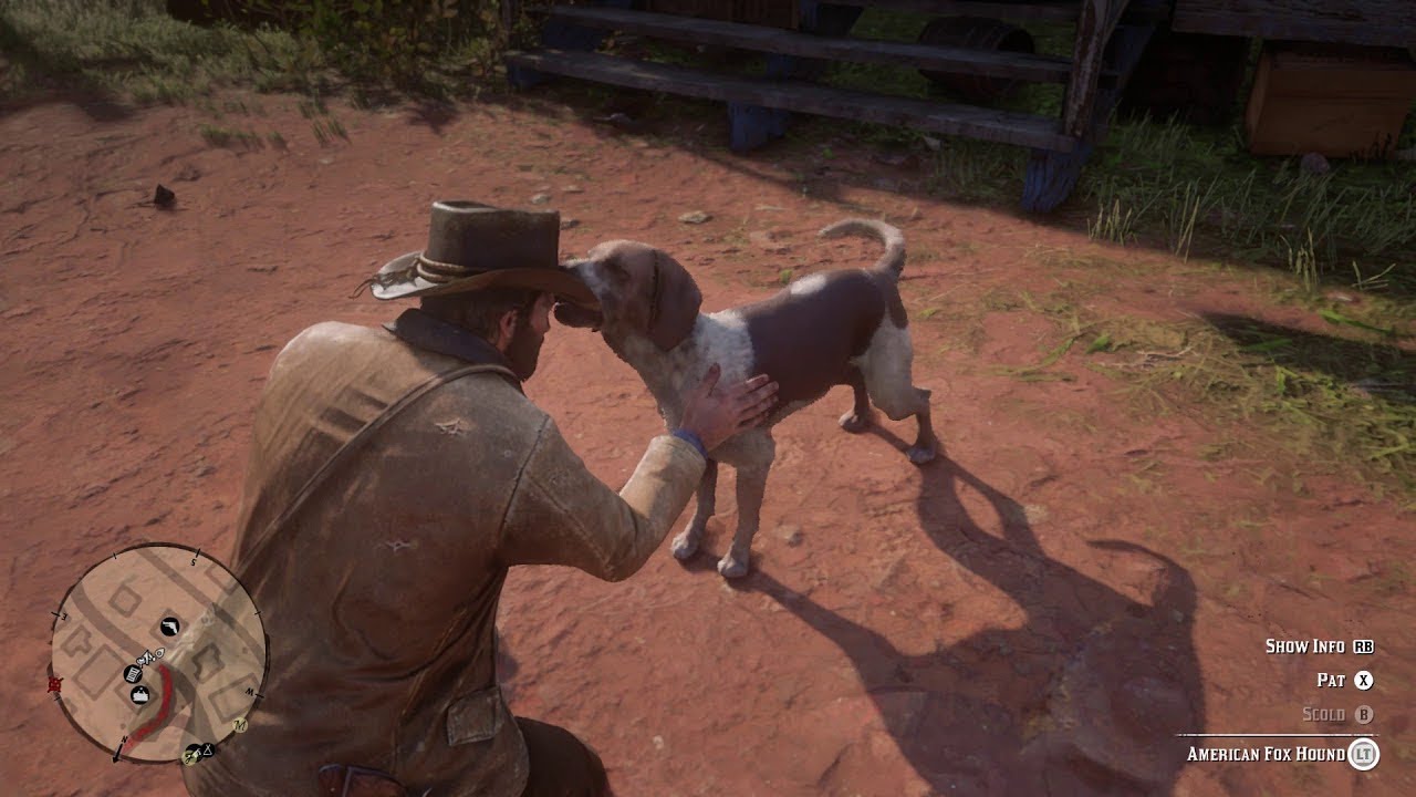 A Day In The Life Of The Dog You Can’t Stop Petting In Red Dead