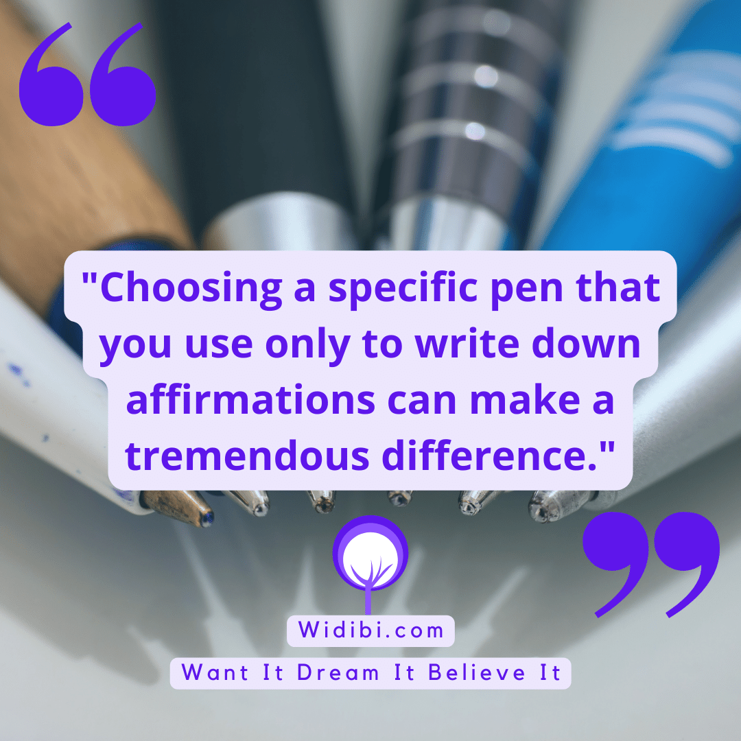 What Color Pen is Best for Manifesting? Widibi