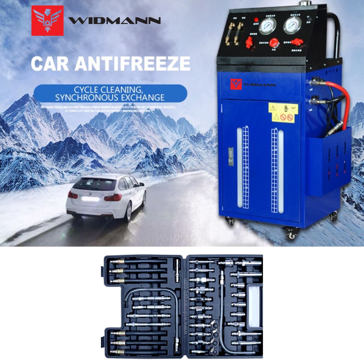 WIDMANN Professional Transmission Oil Flush 12V Oil Change for