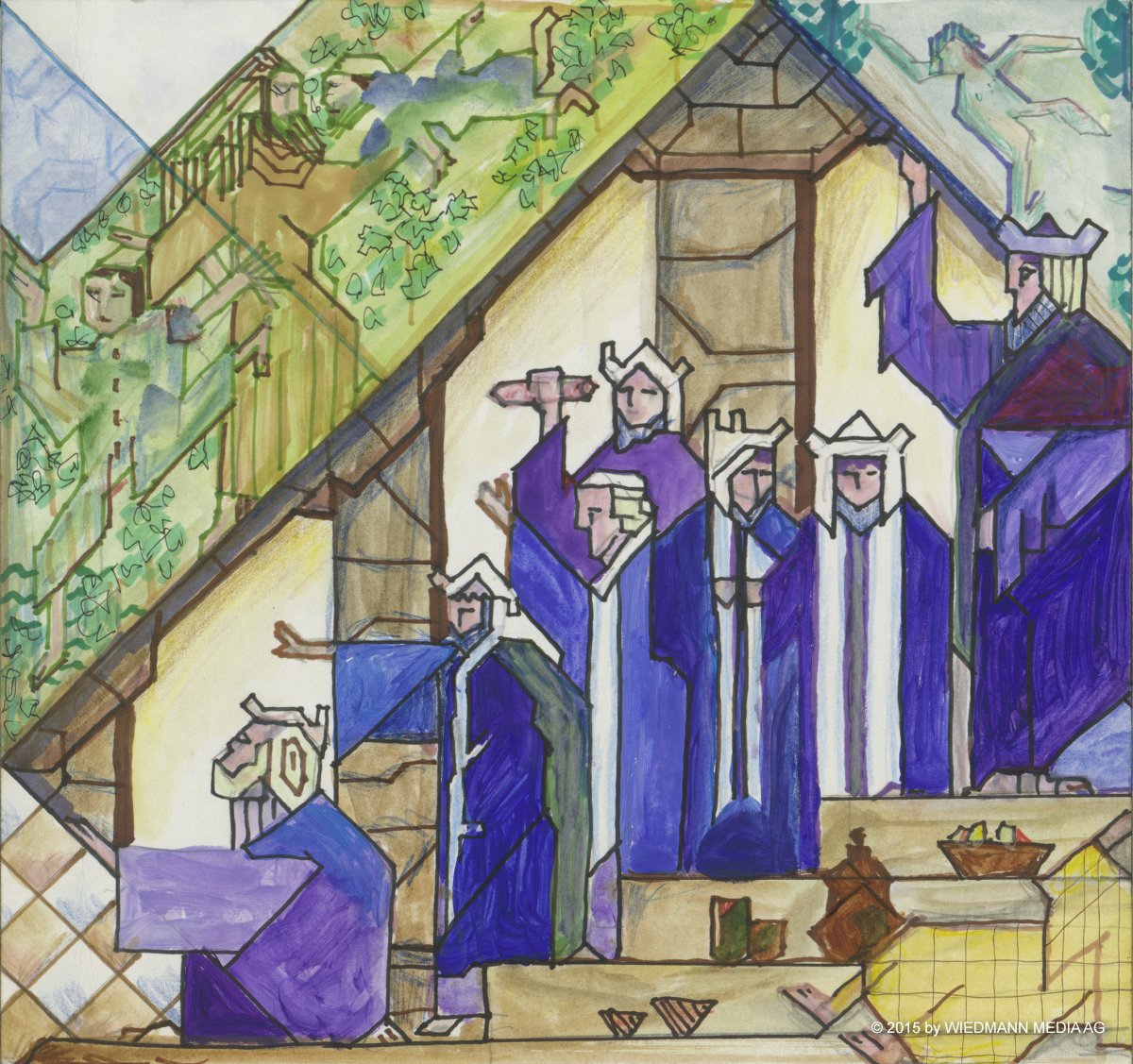 DIE WIEDMANN BIBEL  Application Gleichnis der zwei Söhne am Weinberg