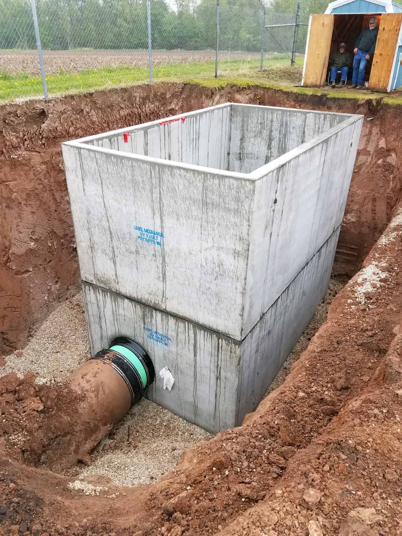 Poy Sippi UV Disinfection Vault Project Profile Wieser Concrete
