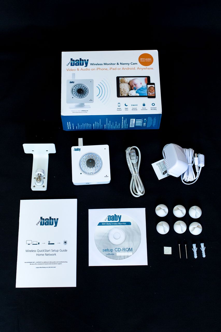 InTheBoxTopView WiFi Baby Compare Baby Monitors 2019 Nanny Cam