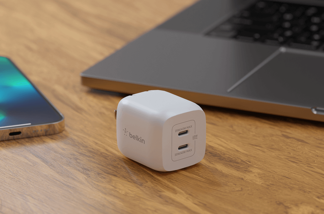 Belkin Intros Boost↑Charge Pro Dual USBC GaN Wall Charger
