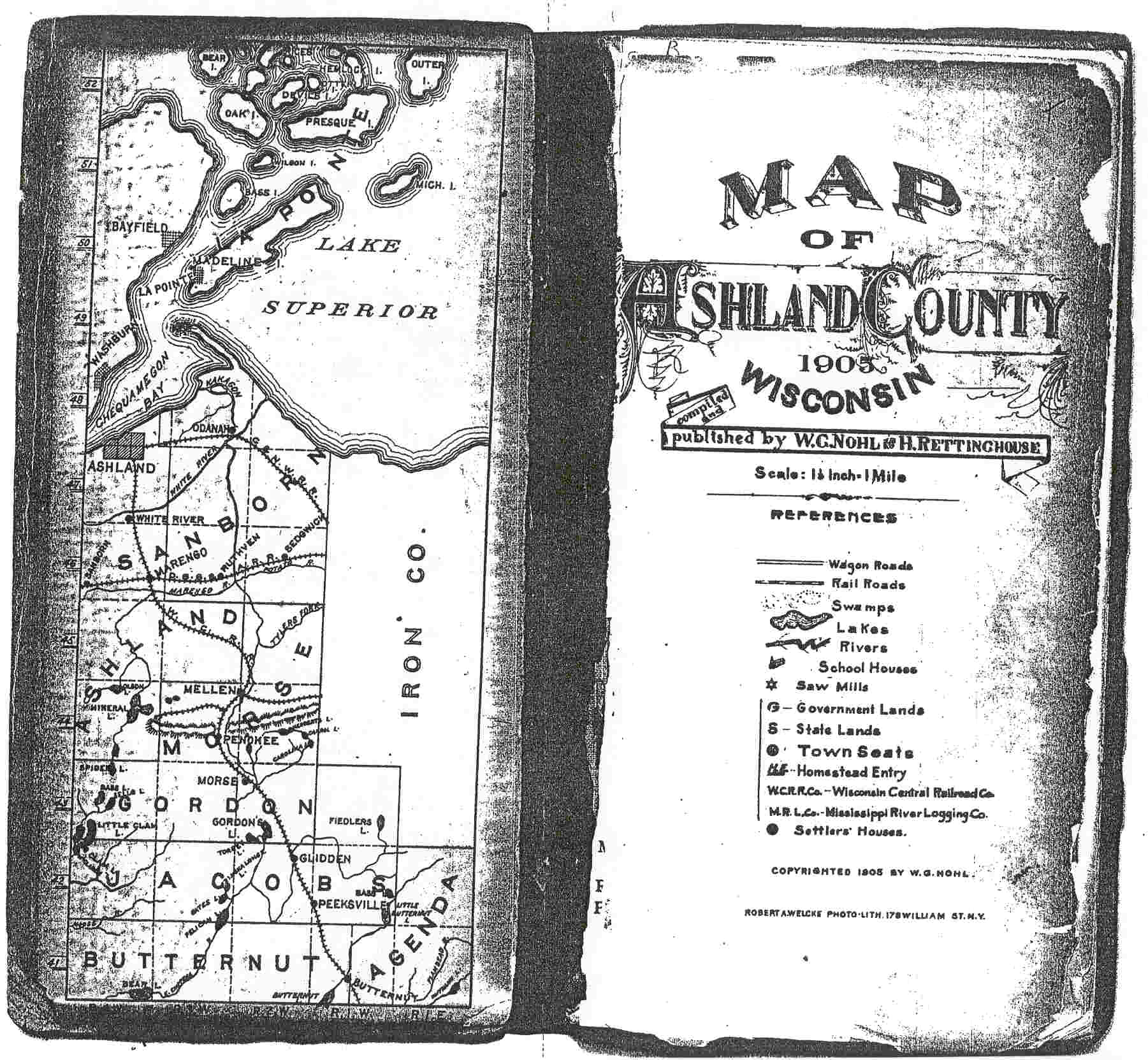 Ashland County WIGen Maps