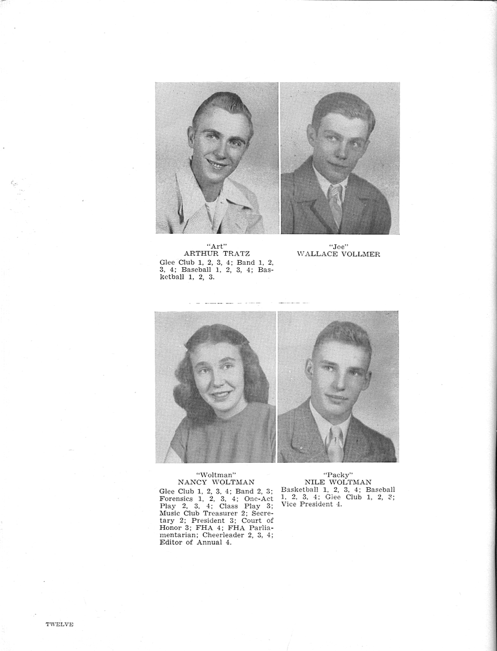 1948 TIGER YEARBOOK, Tigerton High School, Shawano County, Wisconsin