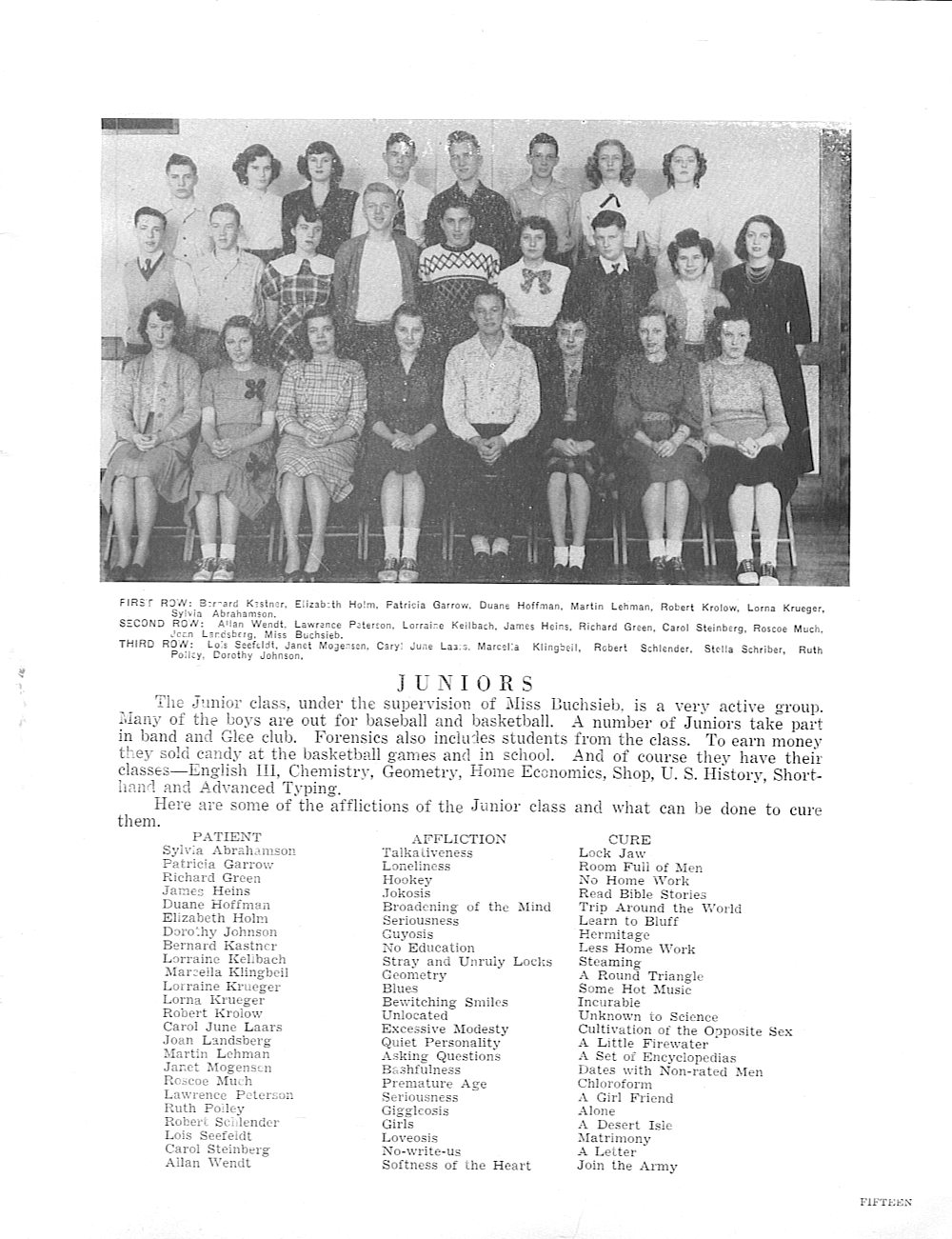 1948 TIGER YEARBOOK, Tigerton High School, Shawano County, Wisconsin