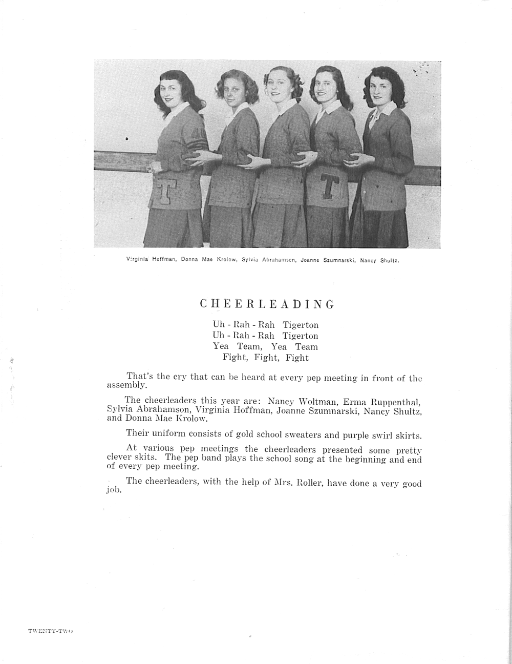 1948 TIGER YEARBOOK, Tigerton High School, Shawano County, Wisconsin